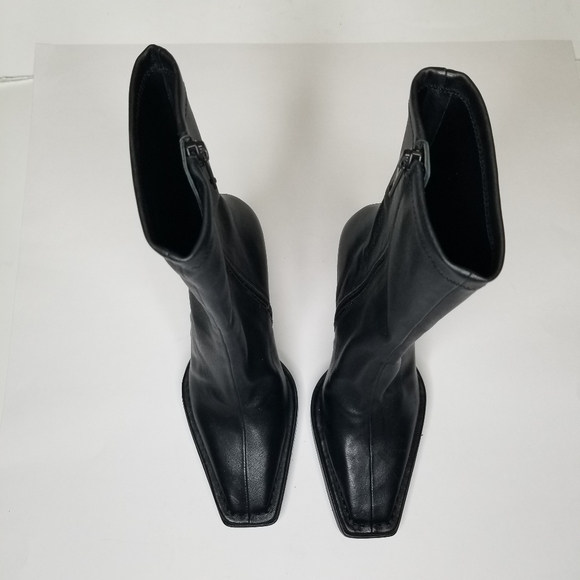 ALEXANDER WANG Bardot Platform Ankle Boots - Picture 7 of 13